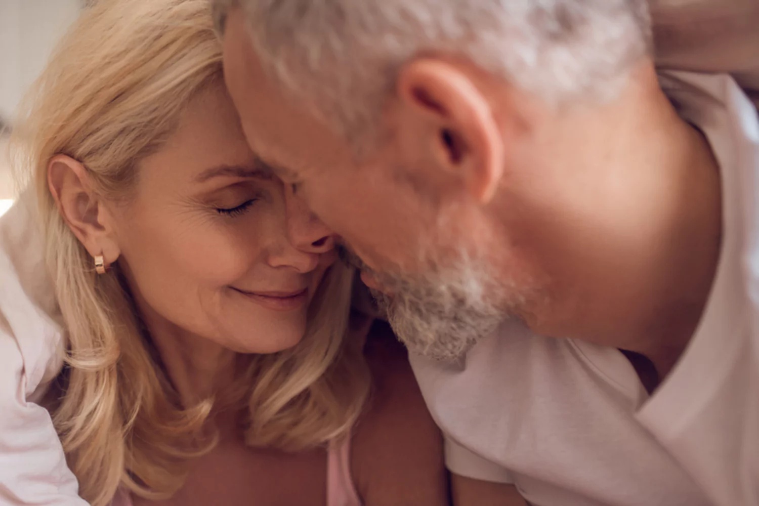 Mature couple relaxing together at home — lifestyle imagery used for the Horsewood page